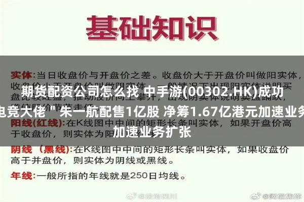 期货配资公司怎么找 中手游(00302.HK)成功向＂电竞大佬＂朱一航配售1亿股 净筹1.67亿港元加速业务扩张