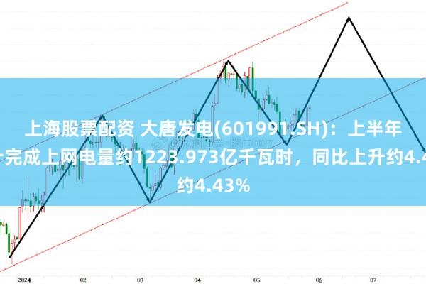 上海股票配资 大唐发电(601991.SH)：上半年累计完成上网电量约1223.973亿千瓦时，同比上升约4.43%