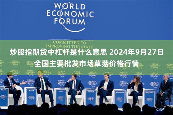 炒股指期货中杠杆是什么意思 2024年9月27日全国主要批发市场草菇价格行情