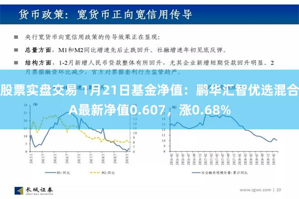 股票实盘交易 1月21日基金净值：鹏华汇智优选混合A最新净值0.607，涨0.68%